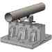 Roof Top Blox – ROL-05 Small Pipe Roller, 1"–3" Aluminum - RTB-ROL-05