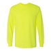 Hi Vis Safety Green Long Sleeved T-Shirt - T-SHIRT-LG