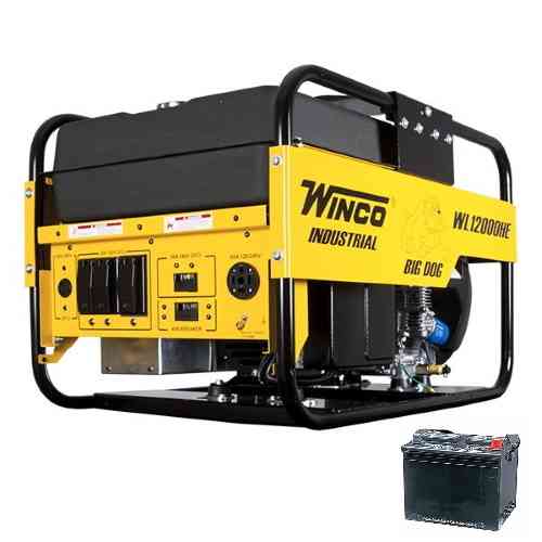 w/ 12,000W Battery