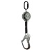 SafeWaze 018-5010 7' Lightweight Web Retractable w/ Steel Rebar Hook - SAFEWAZE-018-5010