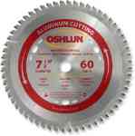 7-1/4" Diameter Non-Ferrous Saw Blade oshlun, 7-1/4" diameter, non-ferrous, saw blade