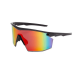  SB11295ST - PMXSPEC - Shiny Black Frame, Spectrum Mirror Lens - Anti-Fog