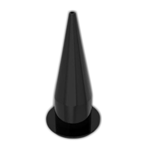 ALBION, #873-3 B-Line Black Cone Nozzles (10 Pack) 