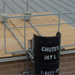 Chutes International, Flat Roof External DuraChutes Kit (50-150) Trash Chutes, Chutes, Chute, Trash, Durachute, Durachutes,  dura, dura chute, dura chutes