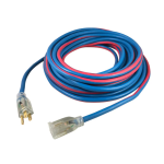 Voltec - Extreme Cold Weather Extension Cords with Lighted Plug, 100, 12/3 Gauge Voltec extreme all-weather extension cord, 12/3 SJEOOW 100 ft, lighted end extension cord, rated -94 to 221°F, SKU 99100