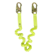 SafeWaze FS590 Low Profile Elastic Energy Absorbing Lanyard w/ Snap Hooks - SAFEWAZE-FS590
