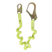 SafeWaze FS595 Low Profile Elastic Energy Absorbing Lanyard w/ Rebar Hook - SAFEWAZE-FS595