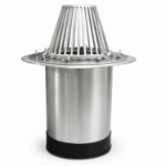 Marathon 10" ProMaxx Aluminator Retrofit Roof Drain Marathon ProMaxx Aluminator, 10 inch ProMaxx Aluminator, Marathon 10 inch retrofit drain, spun aluminum retrofit roof drain, aluminum retrofit roof drain, roof drain insert, retrofit roof drain, 10 inch roof drain, bolt in place strainer, PVC strainer roof drain, anti backup roof drain, expanding tape roof drain, commercial roof drain, Marathon drains, ProMaxx roof drain