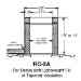 Portals Plus 38131, Large RC-2A Straight  Sided Roof Curb- 18" High - POR-38131