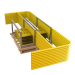 Tie Down 70762 Stack Pallet Kit - 11 Yellow Guardrails & 12 Bases Transport Pack