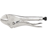 Malco 10 Curved Jaw Locking Pliers with Wire Cutter