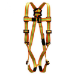 Super Anchor Safety DE-6001-H - Hi-Viz Webbing, Dielectric Fall Arrester Full Body Harness - SAS-DE-6001-H