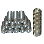 Cup Tipped Set Screws for Standing Seam Roof Anchors, Pack of 12 
