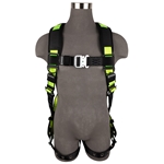 Safewaze PRO Full Body Harness: 1D, QC Chest, TB Legs, L/XL safewaze, PRO, full body harness, d-rings, quick connect, large, x-large, 