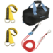 FallTech 772100 - 4-Person Temporary Horizontal Lifeline System, 100'