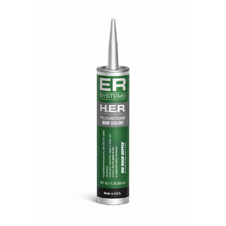 GacoFlex - H-E-R Polyurethane Roof Sealant, Aluminum Gray, 10.1 oz Cartridge