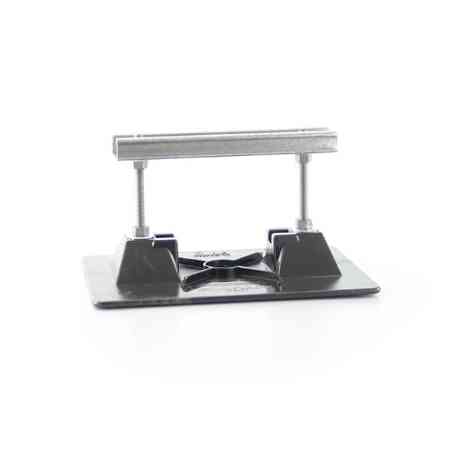 MIRO 8" Base Strut Rooftop Pipe Support - Adjustable 3.5" to 5.375" Height