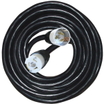 Voltec - Vinyl Temporary Power Cord, 50-100 Voltec vinyl temporary power cord, temporary power cord 50 amp, 6/3-8/1 AWG cord, flexible -40 to 140F, temporary power cable 50 ft, temporary power cable 100 ft, 09-00214, 09-00215