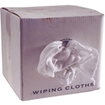 Wiping Rags - White Fleece 5 lb. Box 