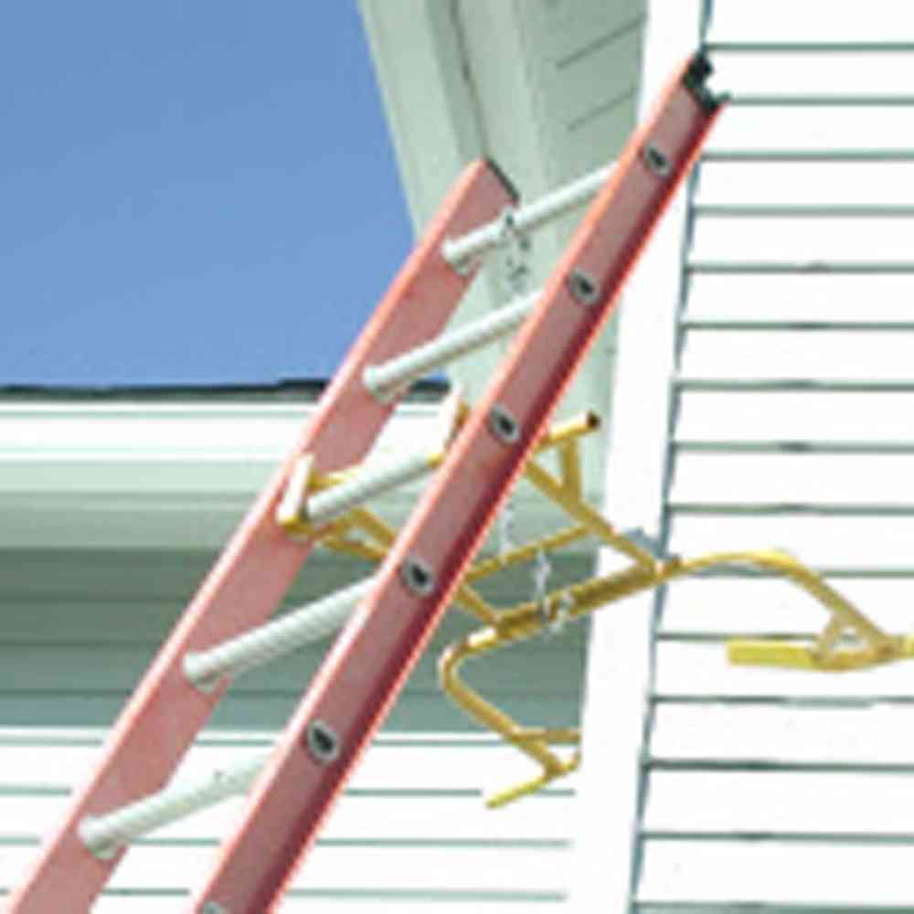 ACRO 11710 Adjustable Ladder Standoff - 300 lb Stabilzer with Rubber ...