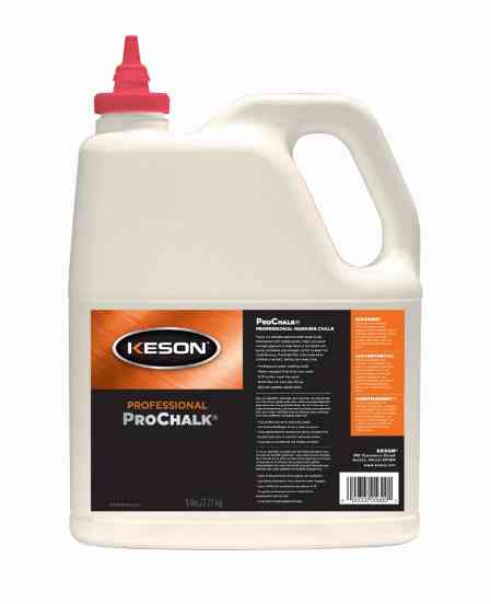 Keson 5 lb. Red ProChalk Standard Grade Marking Chalk