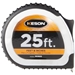 Keson PG1825 25 ft. PowerGlide Measure Tape - 206-PG1825