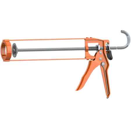 Albion B1 10 oz Manual Caulk Gun - Smooth Dispensing & Durable Metal Frame