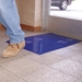 Surface Shields Clean Mat CM2436B4 24 in. x 36 in., Blue, 4/Pack - 328-SS-CM2436B4