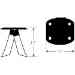 ES Products - 1010 Fasteners, 3000/carton