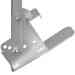 Tie Down 65014 Steep Slope Guardrail - Durable Glvanized Roofing Rail, Adjustable 4/12 to 16/12 Pitch