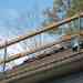 Tie Down 65014 Steep Slope Guardrail - Durable Glvanized Roofing Rail, Adjustable 4/12 to 16/12 Pitch