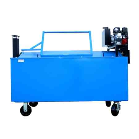 A & A Melters A-210 Hot Rubber Melter - 200 Gallon Propane Air-Jacketed Kettle