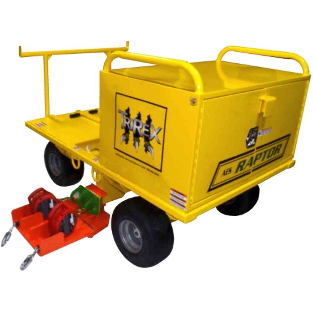 Mobile Fall Protection System Raptor Leading Edge Safety SRL-000-13 - Raptor SRL Tray for Mobile Fall ...