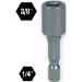 Hex Drive Magnetic Nut Setter - 3/8 in. x 1-7/8 in. - BIT-45064