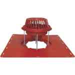Mifab - Large Sump Roof Drain w/ Cast Iron Dome MIF-R1203-JD-STR-M, MIF-R1204-JD-STR-M, MIF-R1206-JD-STR-M