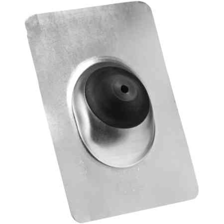 Oatey, #11830 Galvanized Base Roof Flashing 0.5-1.0 in. - Solar