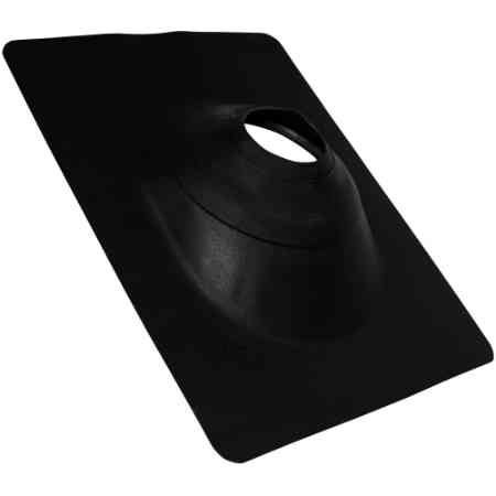 Oatey, #11873 No-Calk All-Flash Color-Flash Roof Flashing 1-1/2 in - 3 in. Galvanized Black