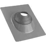 Oatey, #11874 No-Calk All-Flash Color-Flash Roof Flashing 1-1/2 in - 3 in. Galvanized Gray