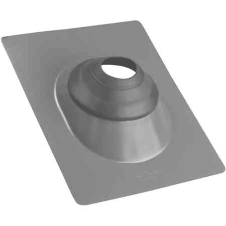 Oatey, #11874 No-Calk All-Flash Color-Flash Roof Flashing 1-1/2 in - 3 in. Galvanized Gray