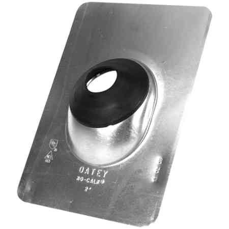 Oatey, #12933 Aluminum Base Roof Flashing 2 in.