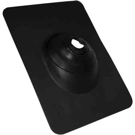 Oatey, #12943 No-Calk All-Flash Color-Flash Roof Flashing 1-1/2 in - 3 in. Aluminum Black