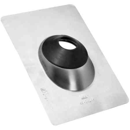 Oatey, #12945 Aluminum Base Multi-Size Roof Flashing 1.5-3 in.