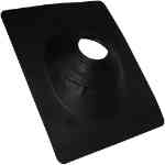 Oatey, #12954 No-Calk All-Flash Color-Flash Roof Flashing 3 in. - 4 in. Aluminum Black