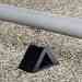 OlyFlow PGHA85-BK Height Adjustable Pipeguard - OMG-PGHA85-BK