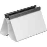 Portals Plus 34110 Pedestal Plus Pipe Mounting Support (Box of 10) Portals Plus, 34110, Pedestal Plus, Pipe Mounting Support, rooftop pipe pedestal, UV stable PVC base, 25% recycled material, LEED compliant pipe support, rooftop pipe rack support, ACHR Dealer Design Award