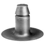 Portals Plus 71028 Aluminum 1-Way Vent Portals Plus, 71028, aluminum 1-way vent, roof ventilation vent, moisture relief roof system, spun aluminum roof vent, one-way valve vent