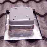 CommDeck 0670 - Satellite Dish Mounting System (Primer Gray) w/ Flashing