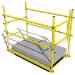 JL Industries SHG-2436 Self-Closing Safety Gate – 24–36 Adjustable, Yellow Powder Coat