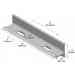 S-5 ColorGard-Punched, 8ft Piece w/splice for Snow Retention