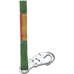 Super Anchor Safety 6014-60 - 60 in. Pack-Type Lanyard, Snaphook, Loop End shock absorbing lanyard, super anchor safety fall protection lanyard, 6014-60